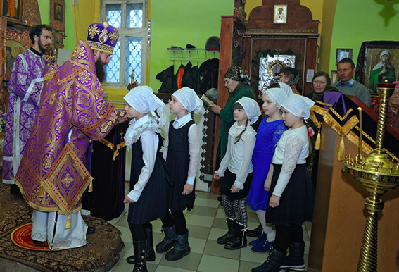 Епископ Шуйский и Тейковский Матфей  посетил Комсомольск