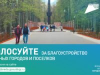 Завершается голосование за объекты благоустройства в наших городах и поселках